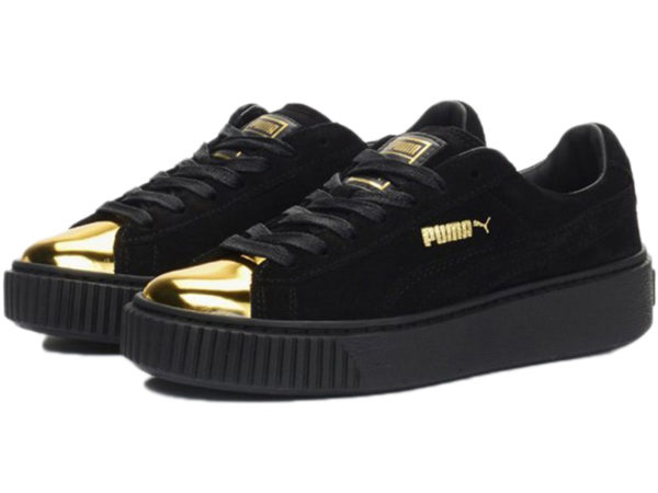 Puma by Rihanna Creeper черные с золотым (35-40)