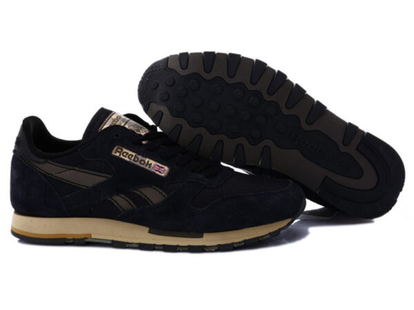 Reebok Classic черные с серым (40-45)