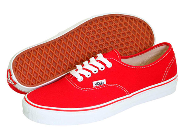 Vans Authentic красные (35-41)