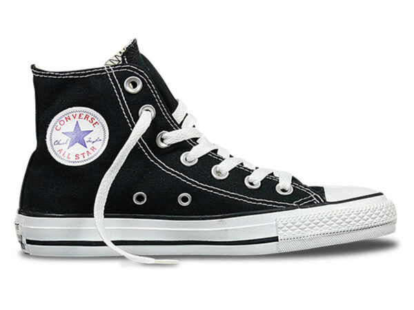 Converse Chuck Taylor All Star High черные с белым (35-45)