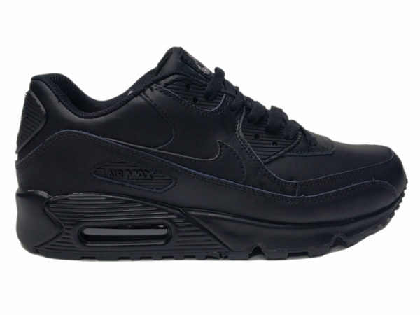 Nike Air Max 90 на меху черные (40-46)