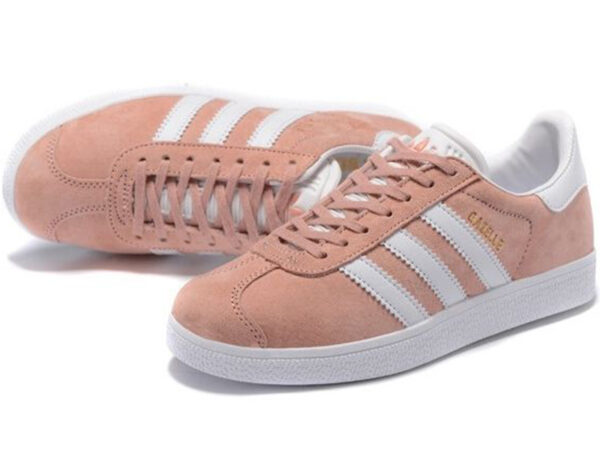 Adidas Gazelle розовые с белым (35-40)