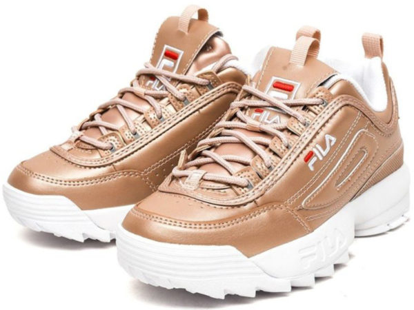 Fila Disruptor 2 золотые с белым (35-41)