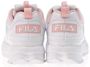 Fila Disruptor 2 белые с розовым