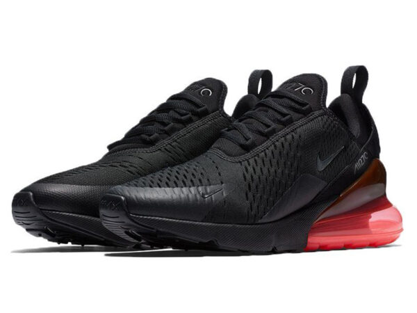 Nike Air Max 270 черные с красным (40-45)