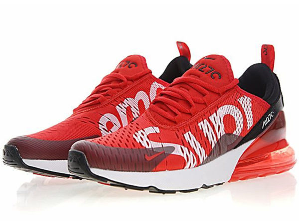 Nike Air Max 270 Supreme X красно-белые (40-45)