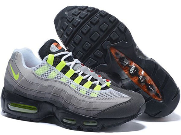 Nike Air Max 95 серые с черным (35-45)