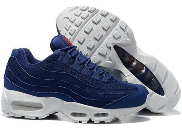 Nike Air Max 95 x Stussy синие с белым (40-45)