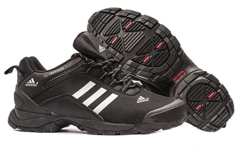 Adidas Terrex Climaproof Black черные с белым 40-45