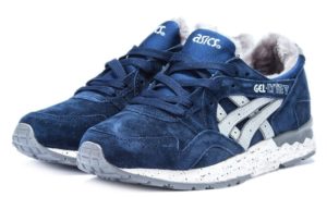 Зимние Asics Gel Lyte 5 с мехом "Winter" Blue 41-45