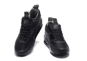 Nike Air Max 90 Winter Mid black черные (41-44)