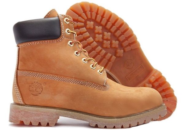 Ботинки Timberland Classic нубук светло-коричневые (без меха) 36-46