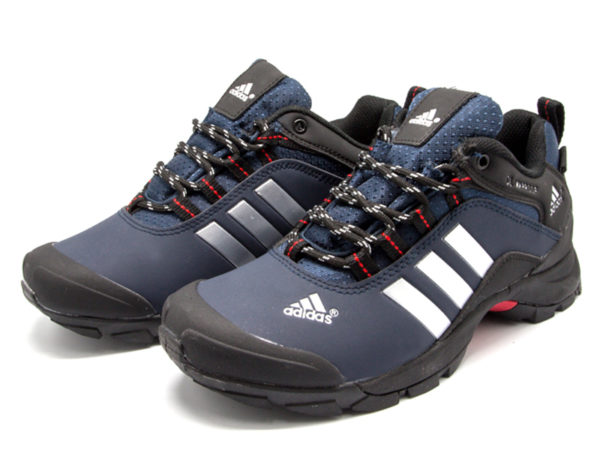 Adidas Terrex Climaproof синие с мехом