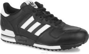 Adidas zx 700 leather black мужские (40-46)