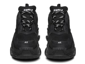 Balenciaga Triple S black черные женские мужские (35-44)