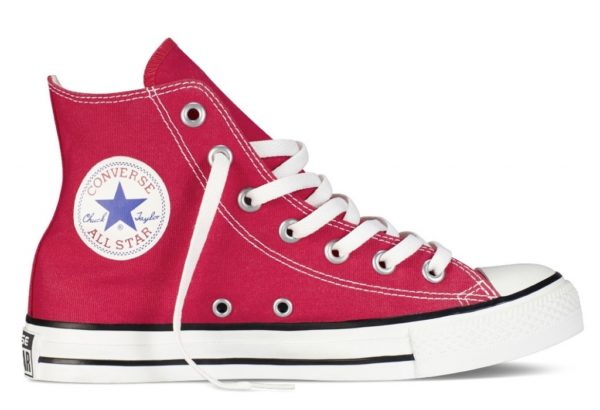 Converse All Star высокие red красные (35-45)