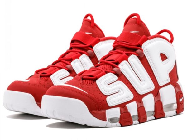 Nike Air More Uptempo Supreme x красные 35-45