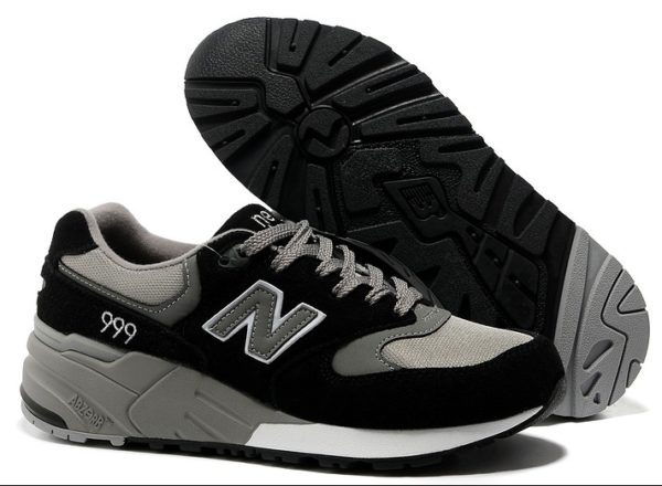 New Balance 999 черные с серым (36-44)