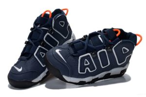 Nike Air More Uptempo синие с белым 40-45