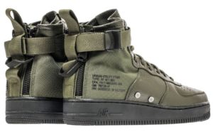 Кроссовки Nike Air Force 1 SF Mid green зеленые (40-45)