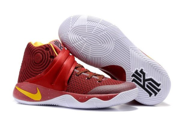 Nike Kyrie 2 red yellow красные с желтым (40-45)