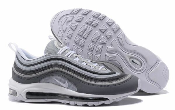 Nike Air Max 97 серые с белым (40-45)