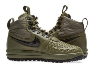 Nike Air Force 1 Lunar Duckboot зеленые (40-44)