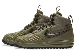 Nike Air Force 1 Lunar Duckboot зеленые (40-44)