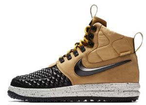 Nike Air Force 1 Lunar Duckboot черно-золотые (40-44)