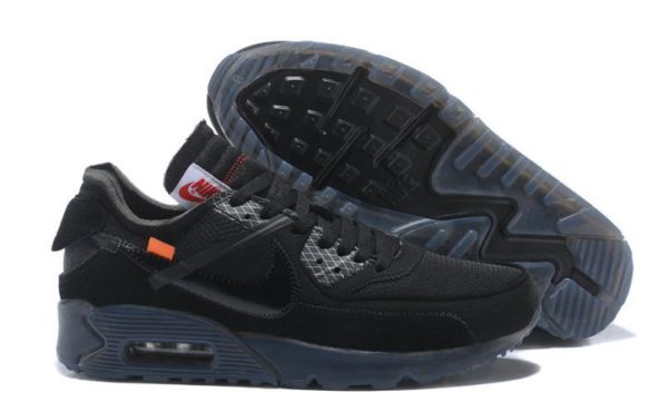 Nike Air Max 90 All Black OFF-WHITE x (40-44)