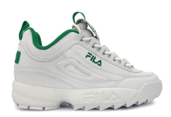 Fila Disruptor 2 бело-зеленые (35-39)