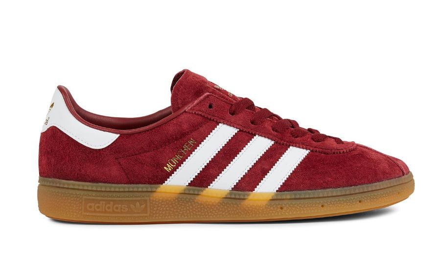 Adidas cheap munchen maroon