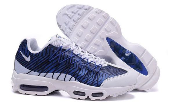 Nike Air Max 95 Ultra Jacquard Royal белые с синим (41-45)