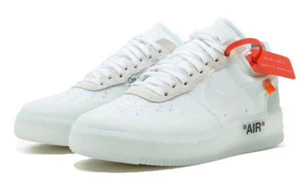 Nike Air Force 1 OFF-WHITE x white белые (40-45)