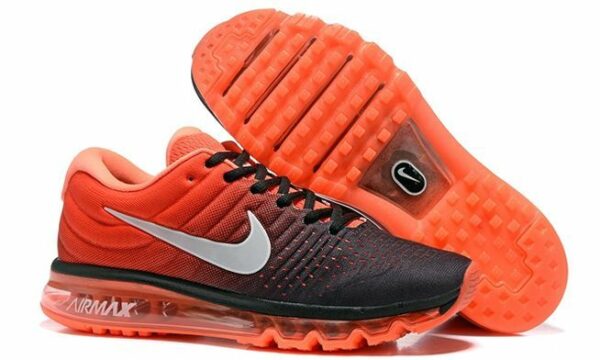 Nike Air Max 2017 черно-оранжевые (40-44)