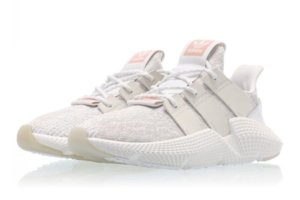 Adidas Prophere White Grey белые с серым и бежевым (35-44)