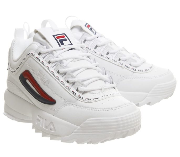 Fila Disruptor 2 Premium white белые (35-39)