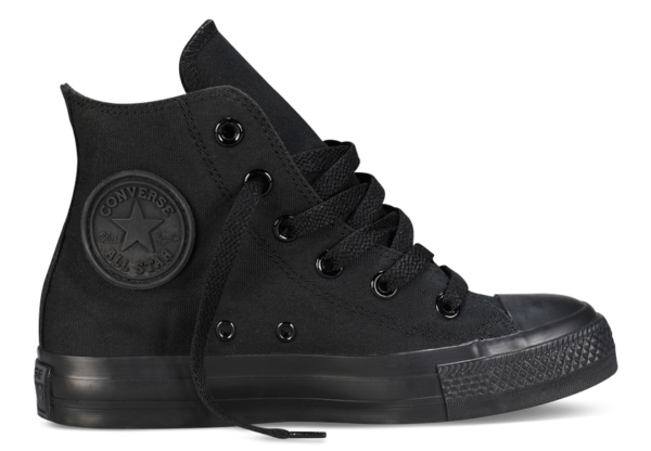 Converse All Star высокие черные  black (35-45)