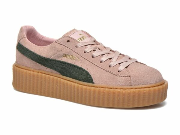 Puma Rihanna Creepers розовые с черным (35-39)