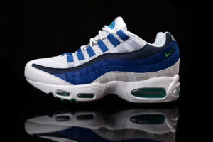 Nike Air Max 95 белые с синим (35-45)