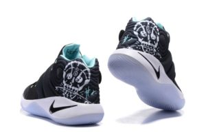 Nike Kyrie 2 Black White Green черно-белые (40-45)