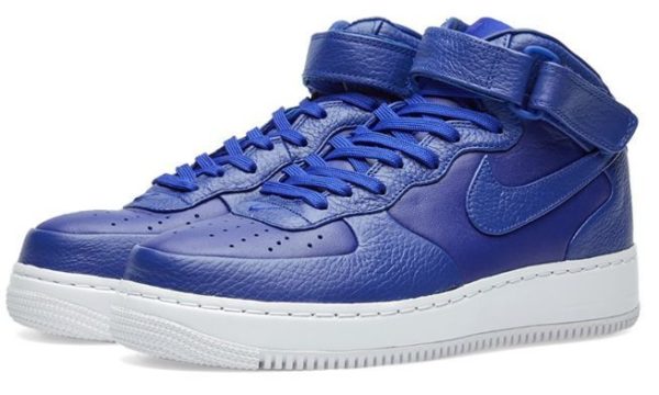 Nike Air Force 1 Lab mid синие (35-40)