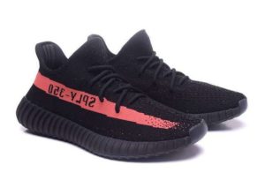 Adidas Yeezy Boost 350 V2 черно-красные (35-44)