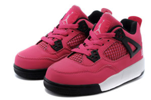 Nike Air Jordan 4 малиновые (35-40)