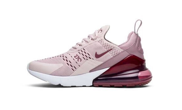 Nike Air Max 270 розовый с бордовым (35-40)