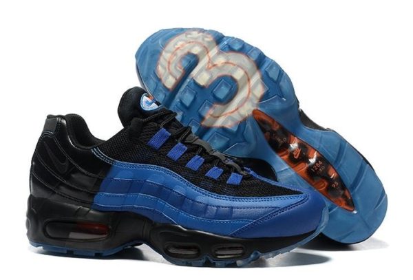 Nike Air Max 95 синие с черным (41-45)