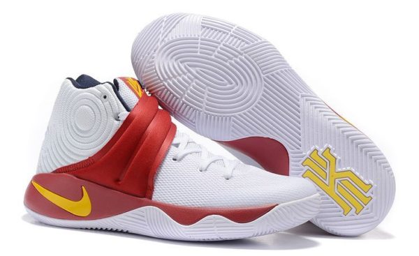 Nike Kyrie 2 White Red бело-красные (40-45)