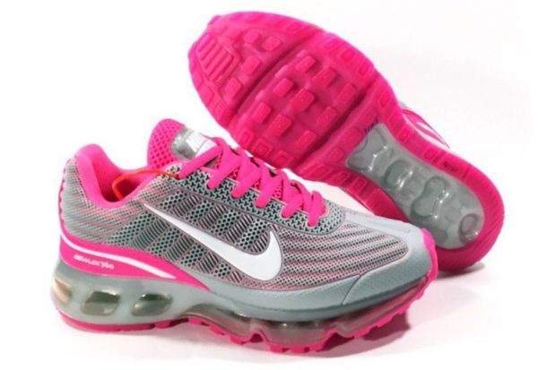 Nike Air Max 360 серые с розовым pink (35-39)