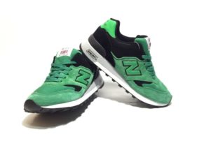 Кроссовки New Balance 577 черно-зеленые 40-44