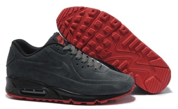 Nike Air Max 90 VT замшевые темно-серые (36-45)